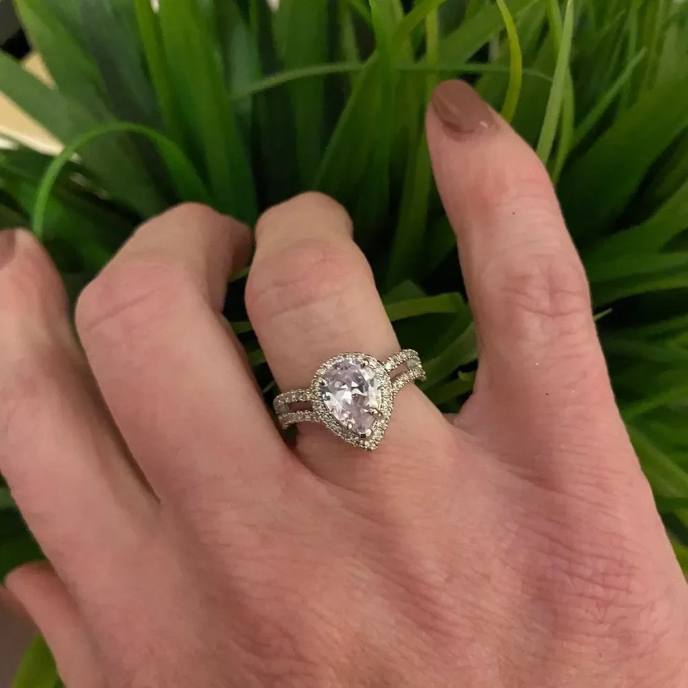 Sterling Silver CZ Ring - Picture 3 of 3